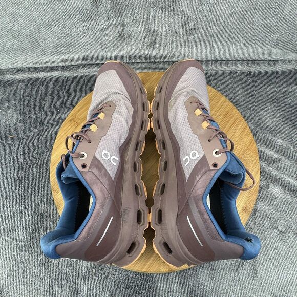 On Cloudvista Waterproof Shoes Womens Size 8.5 Brown Trail Running CloudTec - Picture 7 of 10